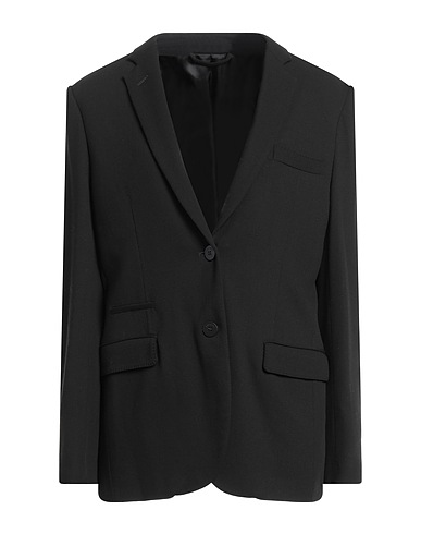 GENTRYPORTOFINO Giacca Nero 70% Viscosa, 27% Lana Vergine, 3% Elastan