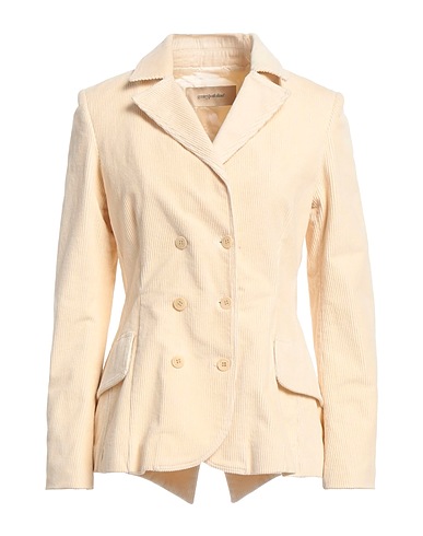 GENTRYPORTOFINO Blazer Ivory 98% Cotton, 2% Elastane