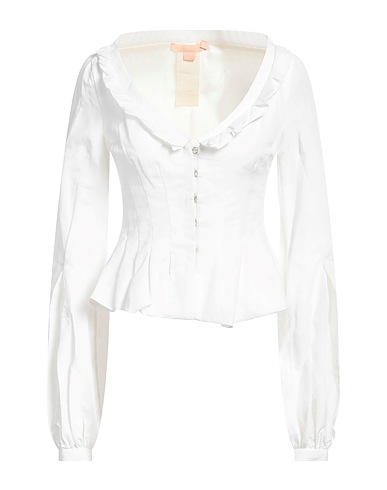 BROCK COLLECTION Jacket White 53% Cotton, 45% Linen, 2% Silk