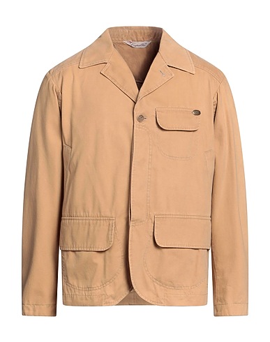 CAPALBIO Blazer Camel 100% Cotton