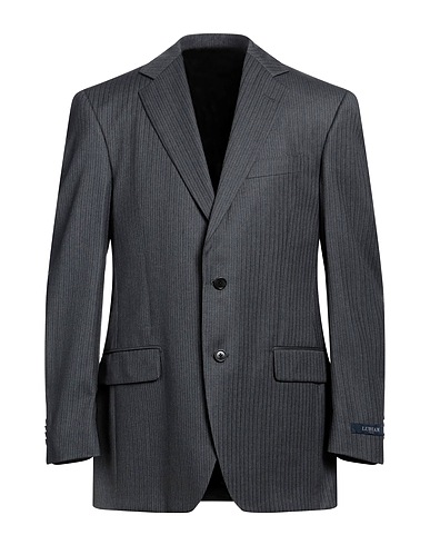 LUBIAM Blazer Charcoal 100% Virgin Wool