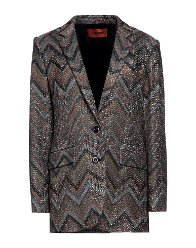 MISSONI Blazer Marigold 27% Polyamide, 25% Polyester, 18% Wool, 18% Synthetic fibers, 12% Cotton