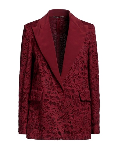 MAX MARA STUDIO Giacca Bordeaux 70% Cotone, 30% Poliammide, Seta