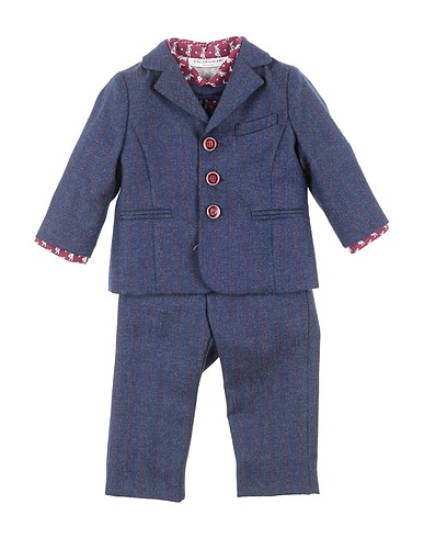 COLORICHIARI Suits Navy 60% Virgin Wool, 22% Polyacrylic, 18% Polyester