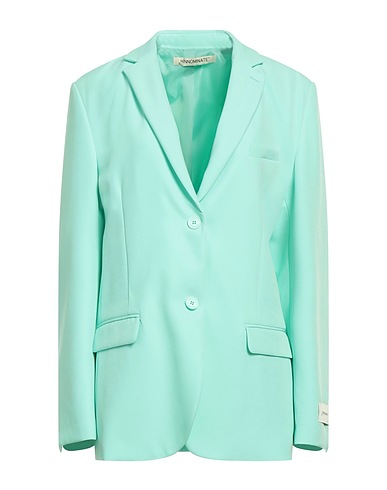 HINNOMINATE Blazer Turquoise 89% Polyester, 11% Elastane
