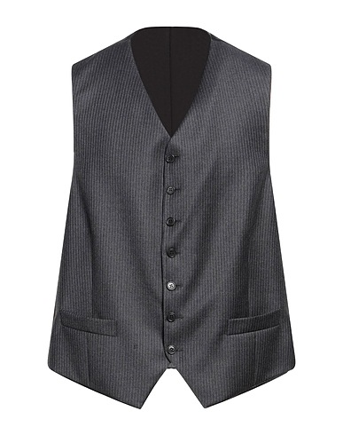 1911 LUBIAM CERIMONIA Waistcoat Charcoal 100% Virgin Wool