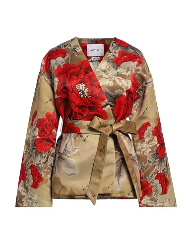 ACT N°1 Blazer Khaki 100% Polyester