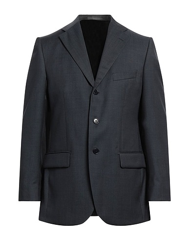 LUBIAM Blazer Midnight blue Super 110s Wool