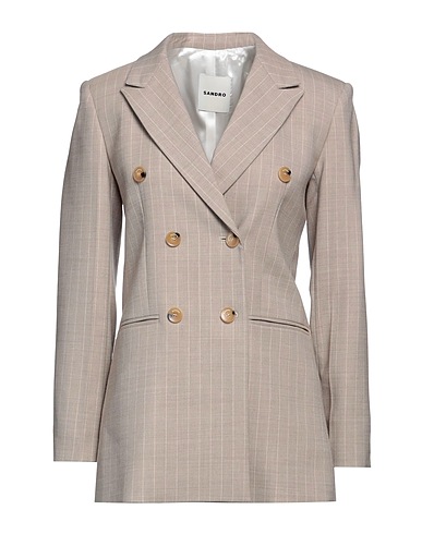 SANDRO Blazer Grey 55% Polyester, 43% Virgin Wool, 2% Elastane