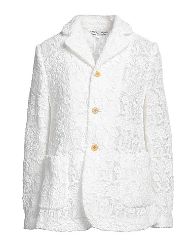 COMME des GARÇONS Blazer White 100% Polyester