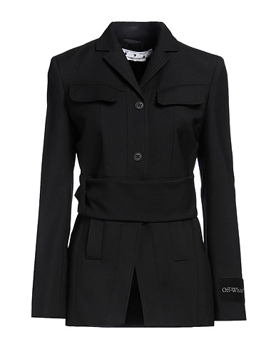 OFF-WHITE™ Blazer Black 100% Virgin Wool