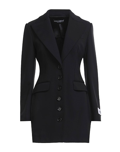DOLCE&GABBANA Blazer Black 86% Polyamide, 14% Elastane