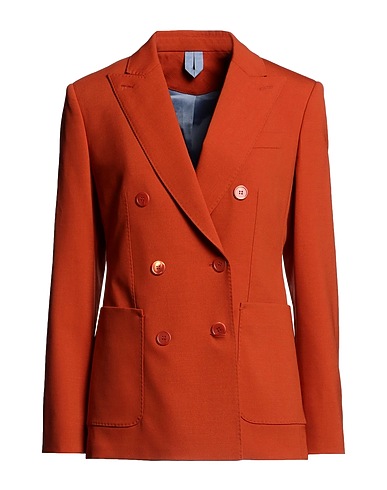 MAX MARA Blazer Orange 78% Virgin Wool, 20% Mohair wool, 2% Elastane