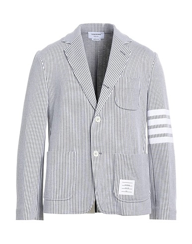 THOM BROWNE Blazer Grey 100% Cotton
