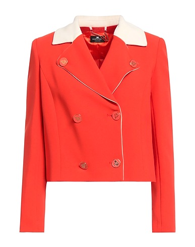ELISABETTA FRANCHI Blazer ARANCIONE 66% Viscose, 32% Acetate, 2% Elastane