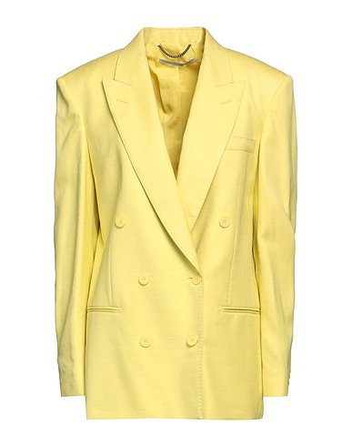 STELLA McCARTNEY Giacca Giallo 100% Viscosa