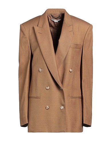 STELLA McCARTNEY Giacca Cammello 100% Viscosa