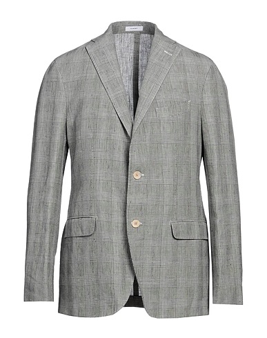 BOGLIOLI Blazer Grey 60% Linen, 40% Virgin Wool