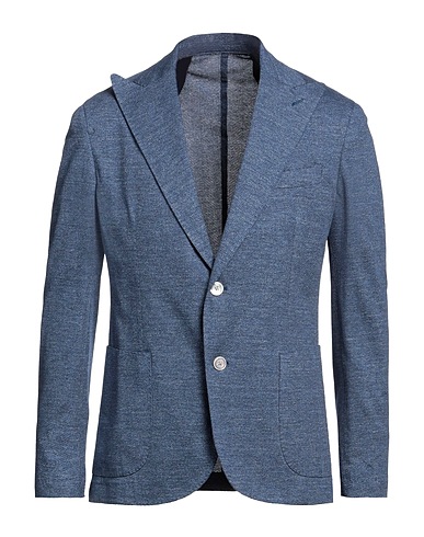 BARBA Napoli Blazer Slate blue 100% Cotton