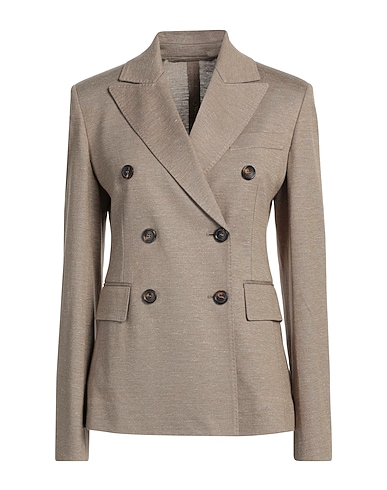 MAX MARA Blazer Beige 60% Cotton, 40% Linen