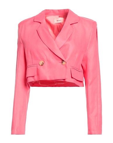 VICOLO Blazer Pink 100% Linen