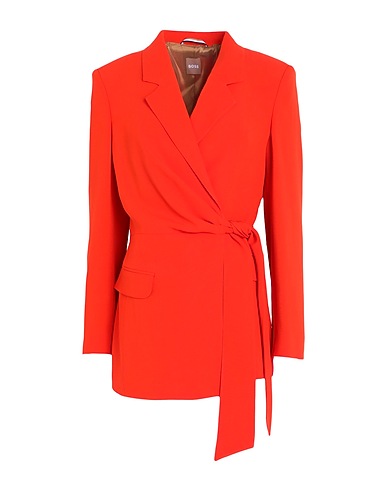 BOSS Blazer Tomato red 72% Acetate, 28% Viscose