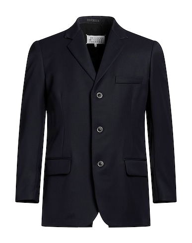 MAISON MARGIELA Blazer Midnight blue 100% Virgin Wool