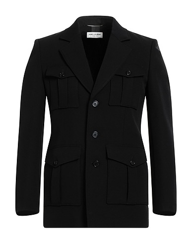 SAINT LAURENT Blazer Black 100% Wool