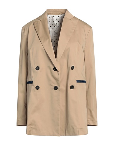 EVEN IF Giacca Beige 73% Cotone, 27% Poliestere