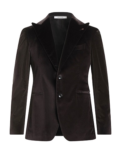 TAGLIATORE Blazers Dunkelbraun 98% Baumwolle, 2% Elastan