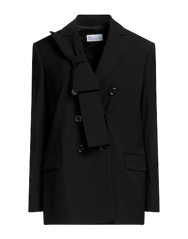 REDValentino Blazer Black 60% Viscose, 39% Virgin Wool, 1% Elastane