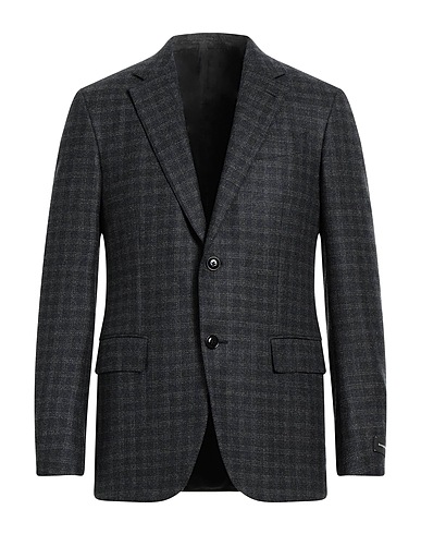 ZEGNA Blazer Charcoal 100% Wool
