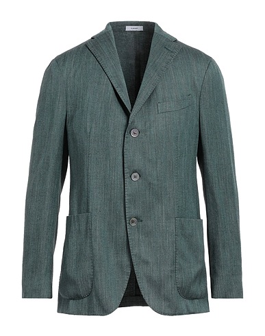 BOGLIOLI Blazer Green 68% Virgin Wool, 18% Silk, 14% Linen
