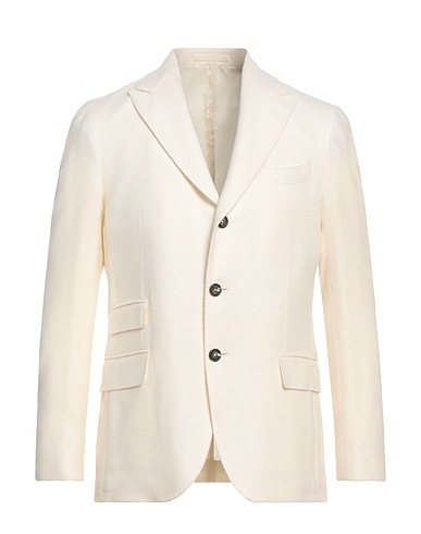 ELEVENTY Blazer Ivory 43% Alpaca wool, 42% Wool, 13% Polyamide, 2% Cashmere