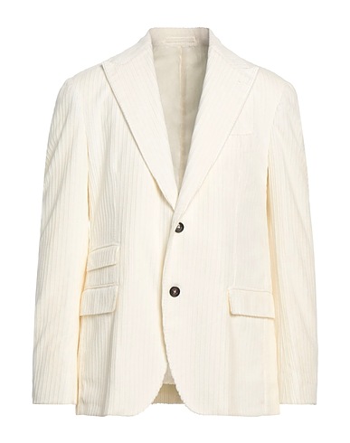 ELEVENTY Blazer PLATINUM White 91% Cotton, 9% Cashmere