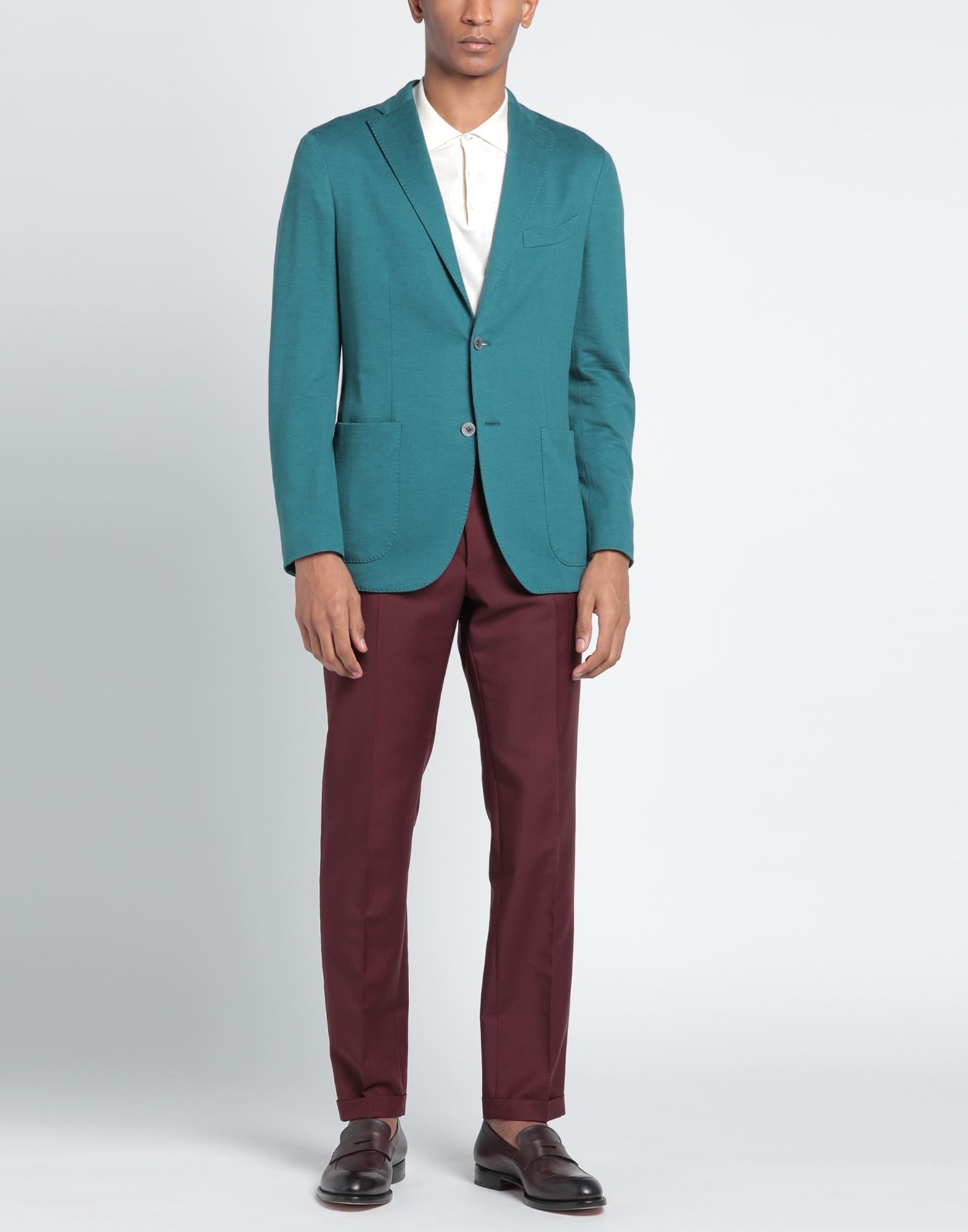 BOGLIOLI ネイビー ダブルブレスト テーラードジャケット BOGLIOLI ネイビー ダブルブレスト テーラードジャケット