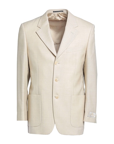 WESTBURY Blazer Beige 65% Lana Vergine, 20% Seta, 15% Lino