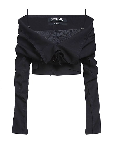 JACQUEMUS Blazer Midnight blue 100% Virgin Wool