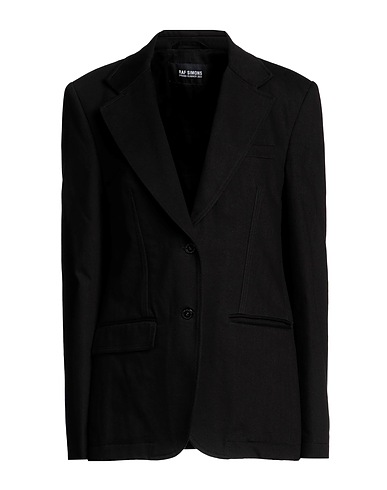 RAF SIMONS Blazer Black 100% Cotton