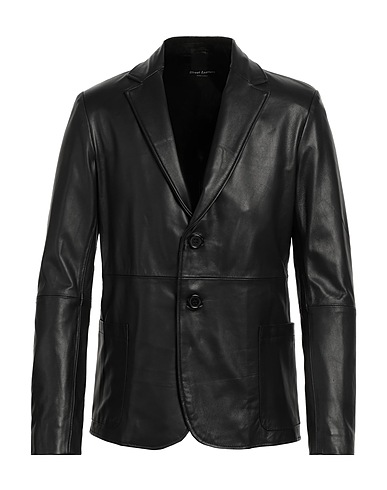 STREET LEATHERS テーラードジャケット ブラック 革