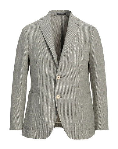 ANGELO NARDELLI Blazer Military green 72% Cotton, 28% Jute