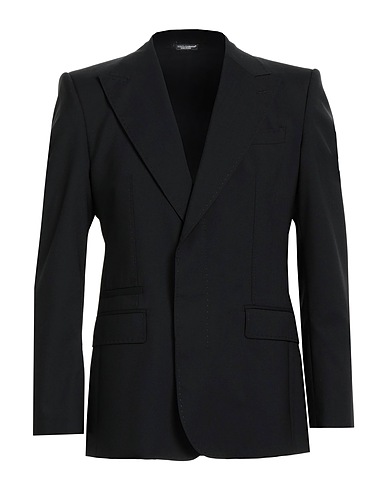 DOLCE&GABBANA Blazers Schwarz 97% Schurwolle, 3% Elastan