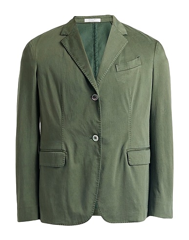 BOGLIOLI Blazer Dark green 57% Lyocell, 40% Cotton, 3% Elastane
