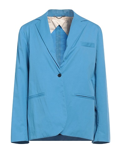 LES VRAIES FILLES Blazer Azure 97% Cotton, 3% Elastane