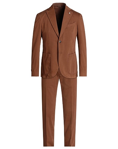 L.B.M. 1911 Suits Brown 100% Cotton