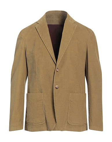 DONDUP Blazer Sage green 98% Cotton, 2% Elastane