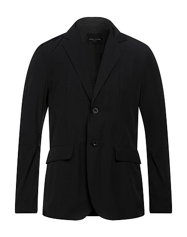 ROBERTO COLLINA Blazer Black 58% Polyester, 42% Cotton