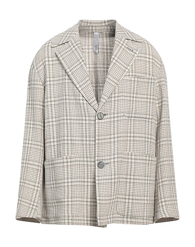 HEVÒ Blazer Off white 51% Cotton, 28% Linen, 17% Polyester, 4% Other Fibres