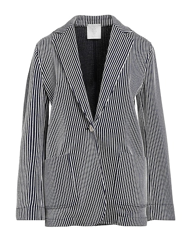 ELEVENTY Blazer Midnight blue 58% Cotton, 24% Viscose, 10% Polyamide, 6% Polyester, 2% Elastane