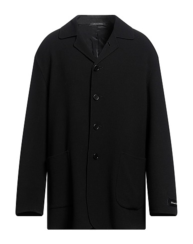 LUBIAM Blazer Nero 100% Lana Vergine